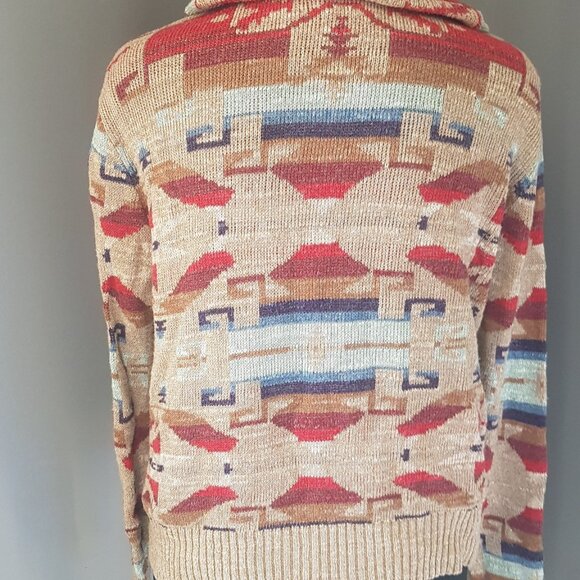 Ralph Lauren Navajo Print Sweater. Women's XL. - Picture 3 of 4